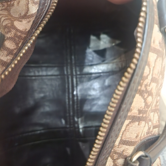 DIOR SPEDDY EXELENT CONDITION   BURGANDY COLOR LEATHER TRIM - Picture 6 of 15